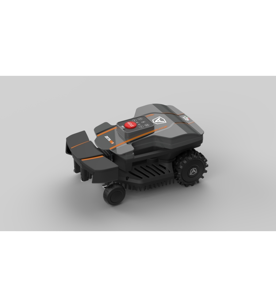 ROBOT TAGLIAERBA SENZA FILO PERIMETRALE AMBROGIO "ZETA R" AREA DI TAGLIO 400 MQ
